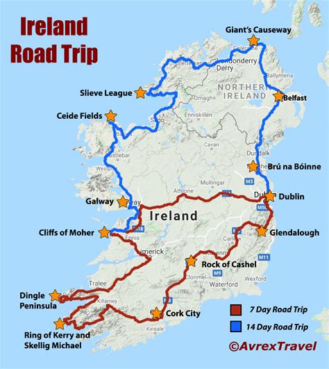 free travelling ireland online